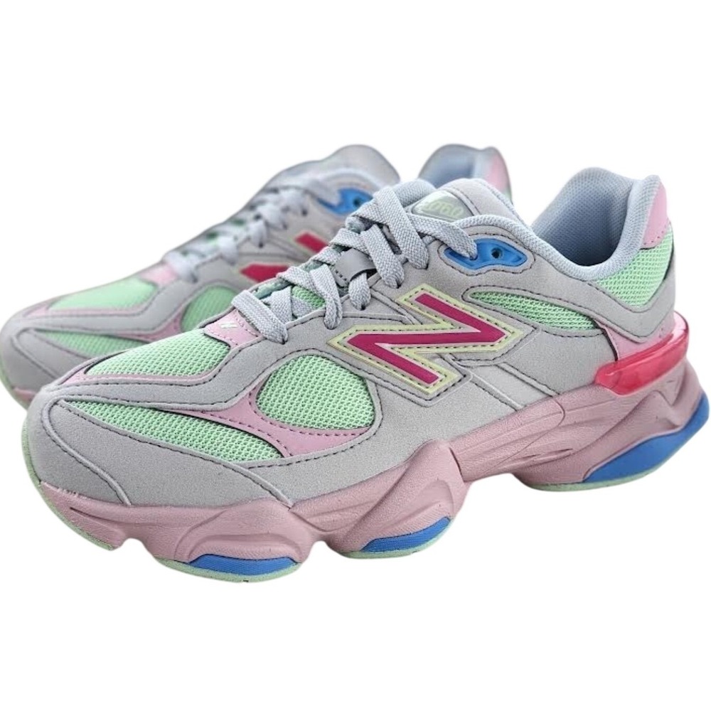 New Balance 9060 Grey Matter Dragon Berry 6.5 men's, womens 8 Chunky Sneakers